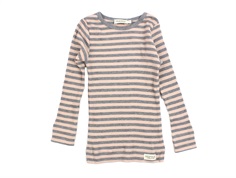 MarMar rose/grey melange t-shirt modal stripes